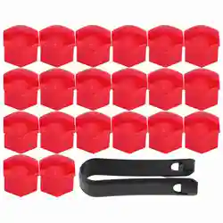 Cubiertas universales de cubo para tuercas de rueda y tornillos
