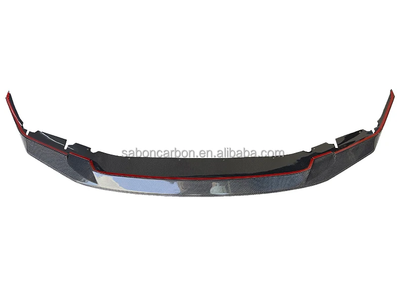 Labio delantero inferior de fibra de carbono GTS para BMW F90 M5 2019+ - imagen 4