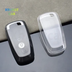 Carcasa TPU transparente para mando Ford Edge, Fusion y Mustang
