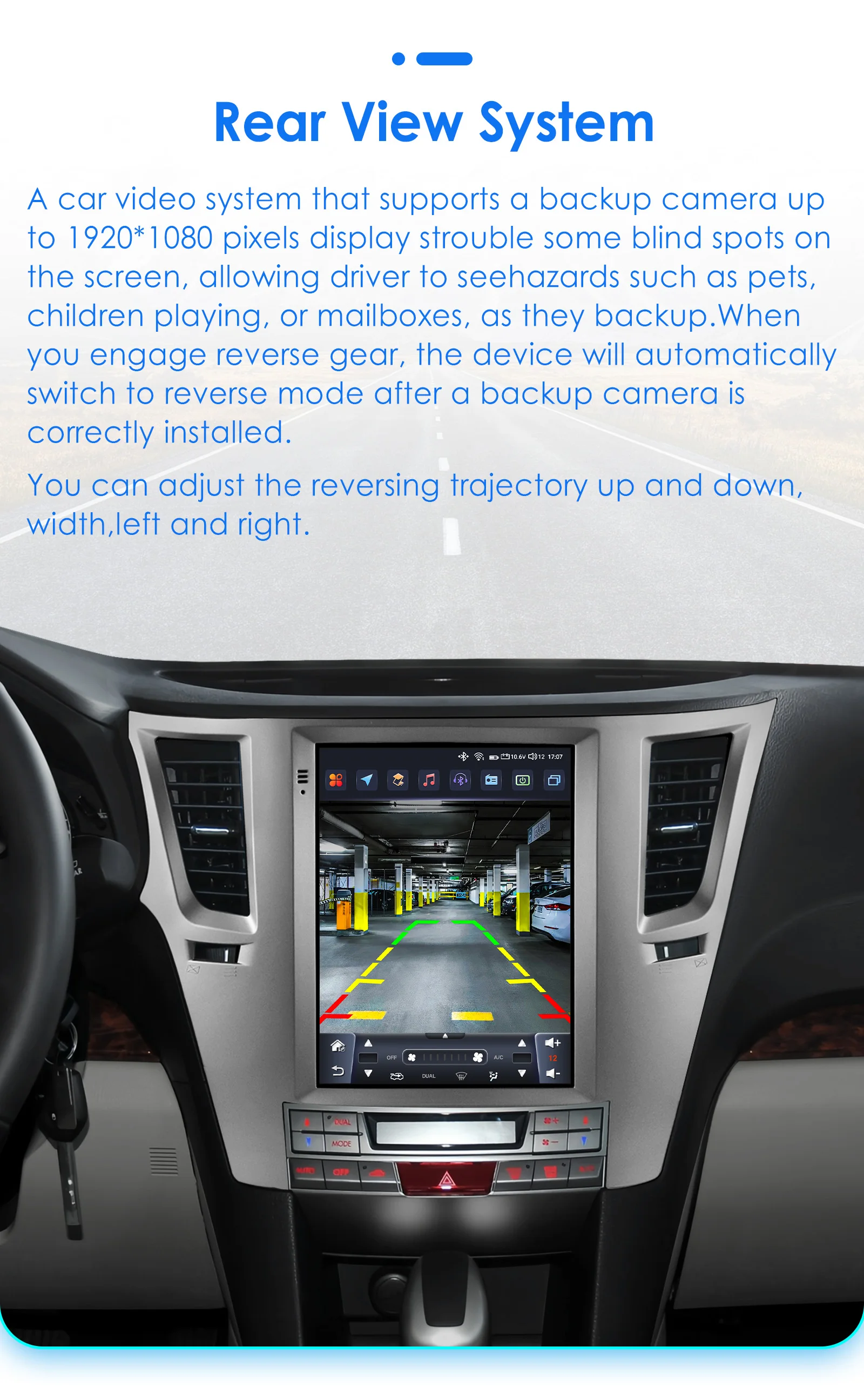 Radio Android con CarPlay y GPS para Subaru Outback, Impreza y Legacy - imagen 4