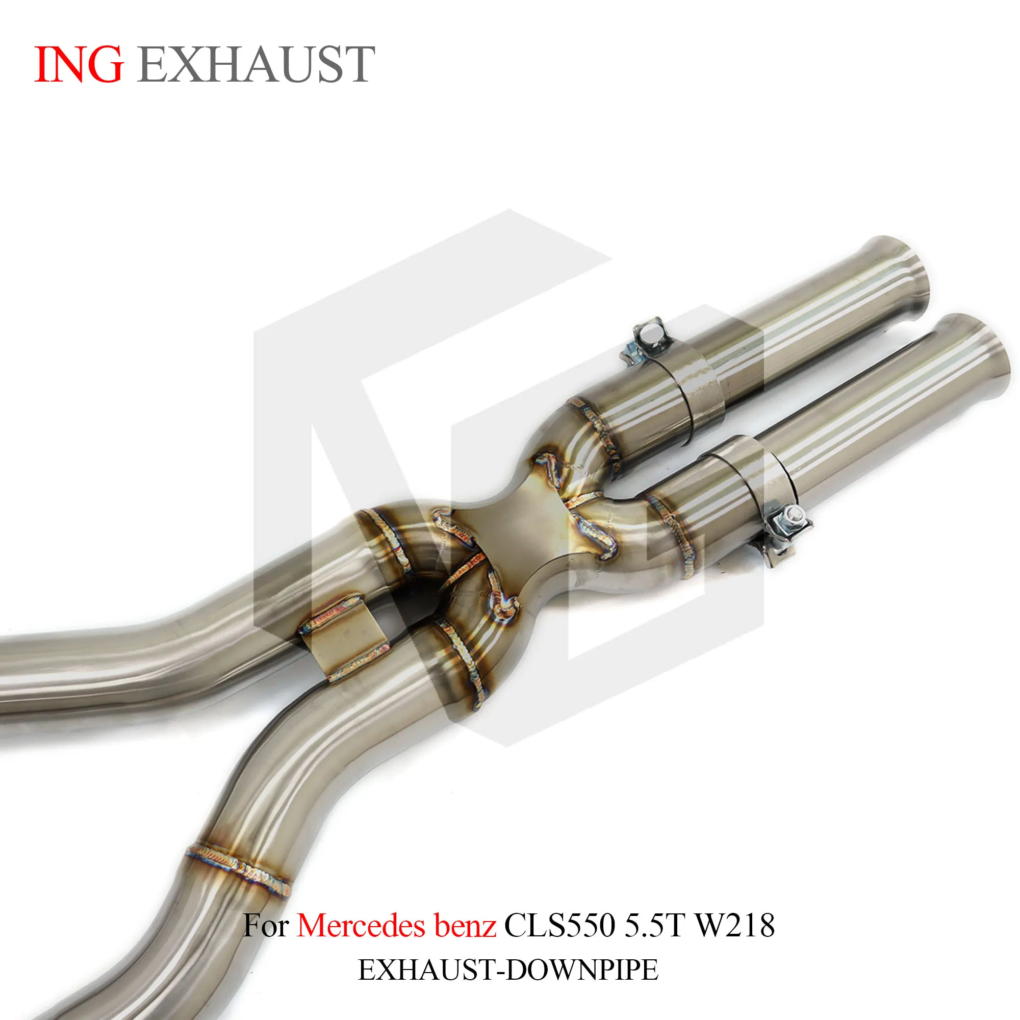 Escape catback ING SS304 para Mercedes CLS550 AMG 5.5 Biturbo W218 - imagen 4