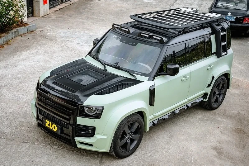 Luces techo fibra de carbono Land Rover Defender - imagen 5