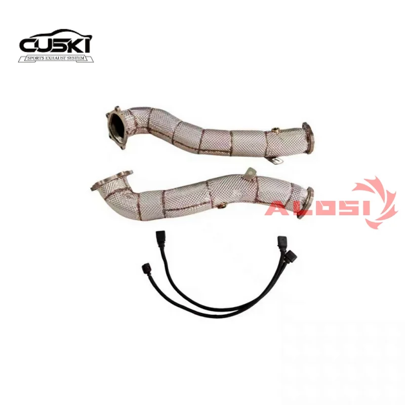 Tubo downpipe alto rendimiento Audi S6 S7 C7 4.0T FSI – 2012-2015 - imagen 2