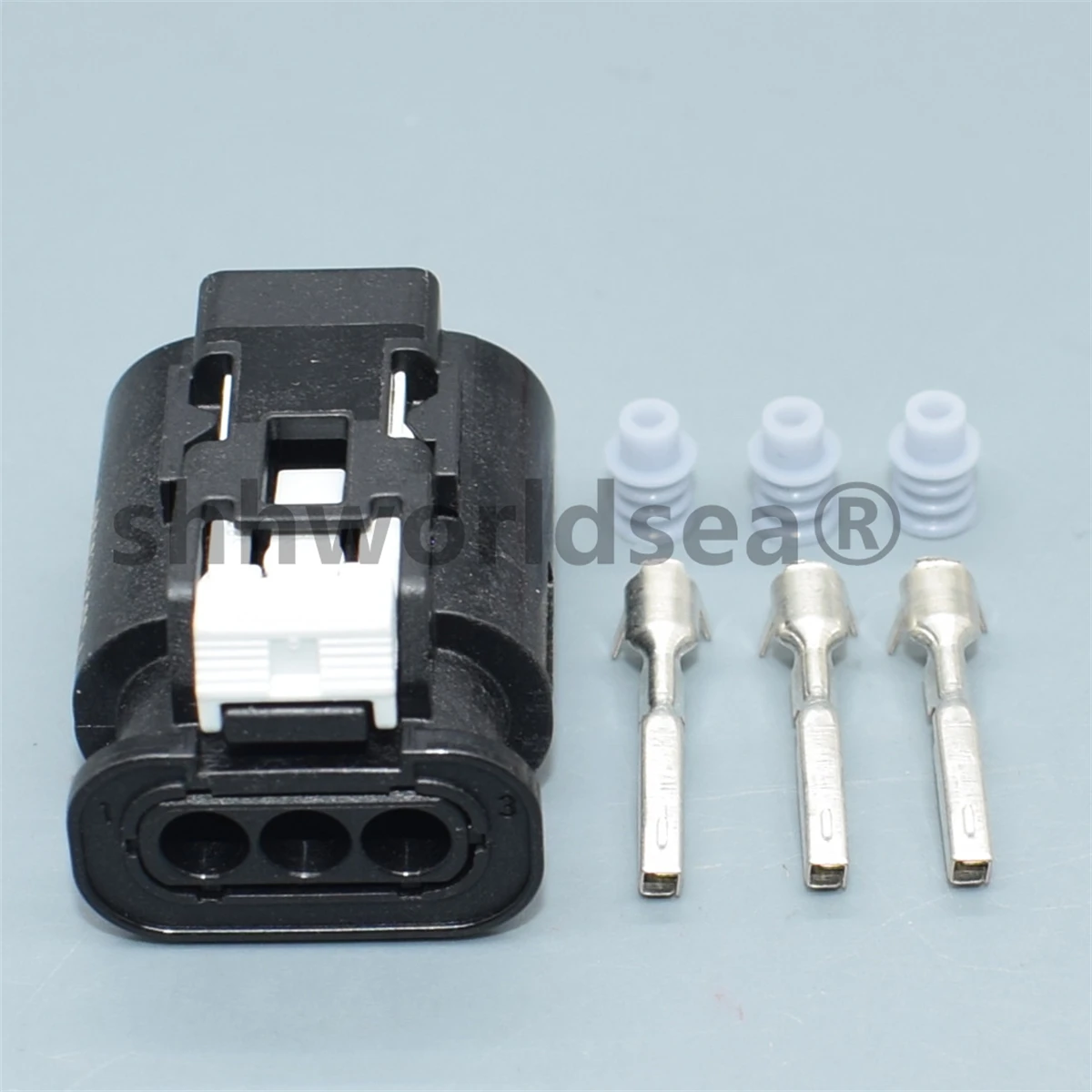 Conector eléctrico hembra 3 pines impermeable – Automóvil - imagen 5