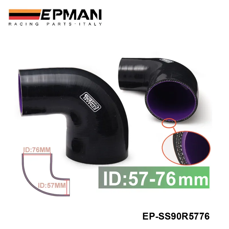 Manguera reductora de silicona EPMAN 90° para BMW E60