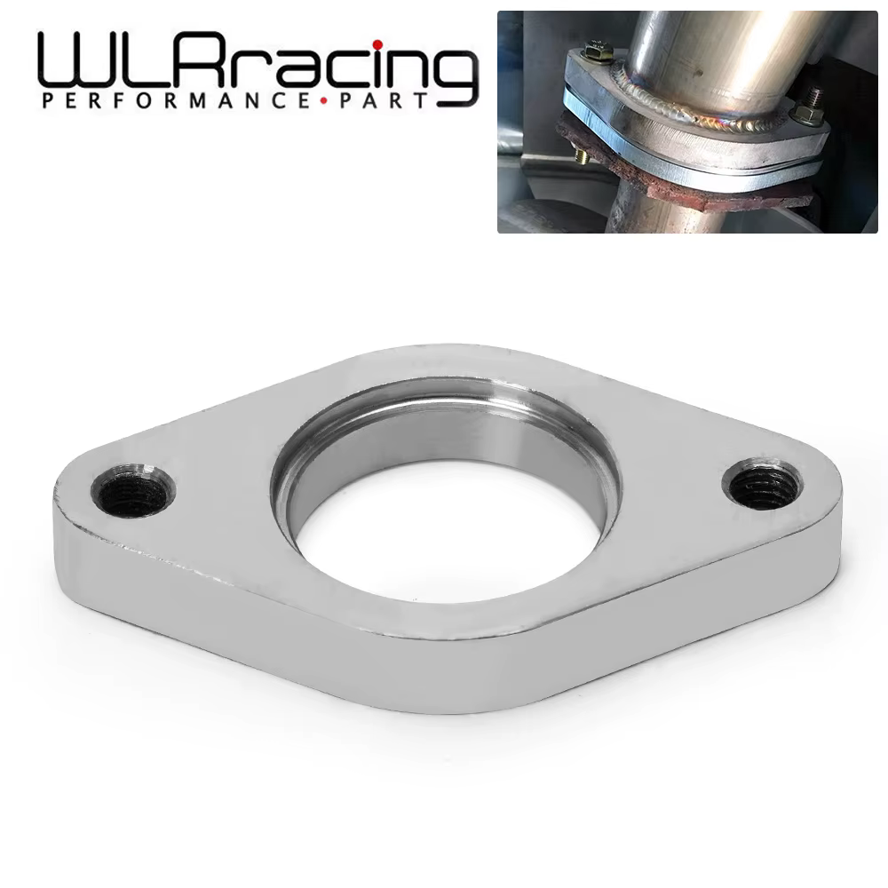 Tubo Wastegate WLR Racing 38mm Acero Inox Brida 2 Pernos