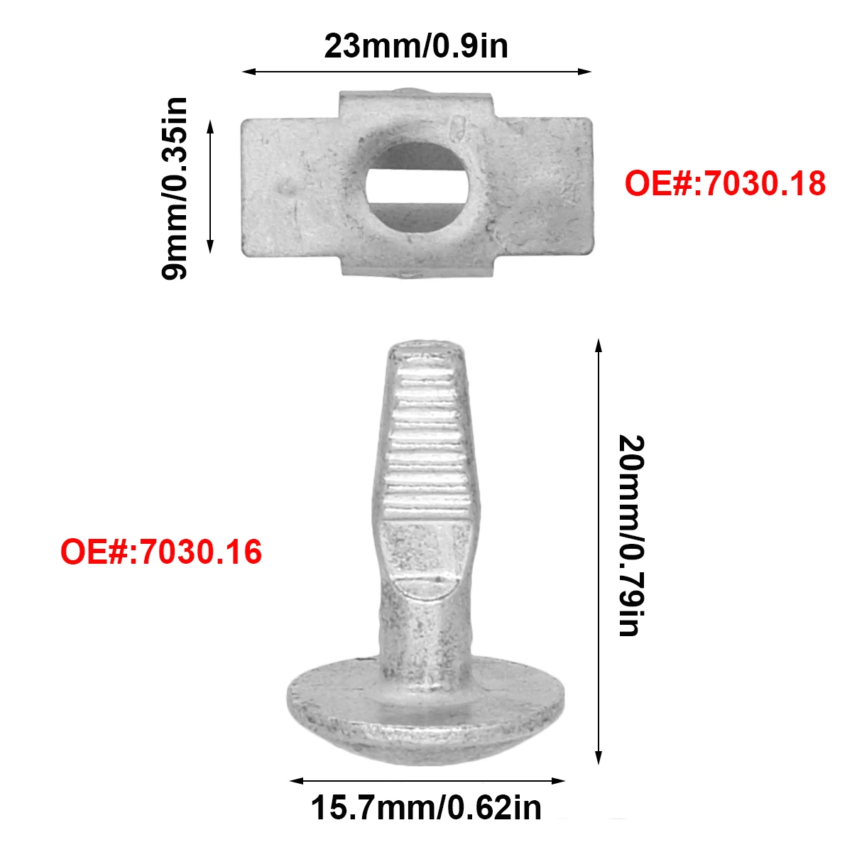 Clips fijación cubierta motor para Peugeot 206 207 407 508 Citroën C2 C5 - imagen 2
