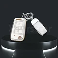 4 button white set