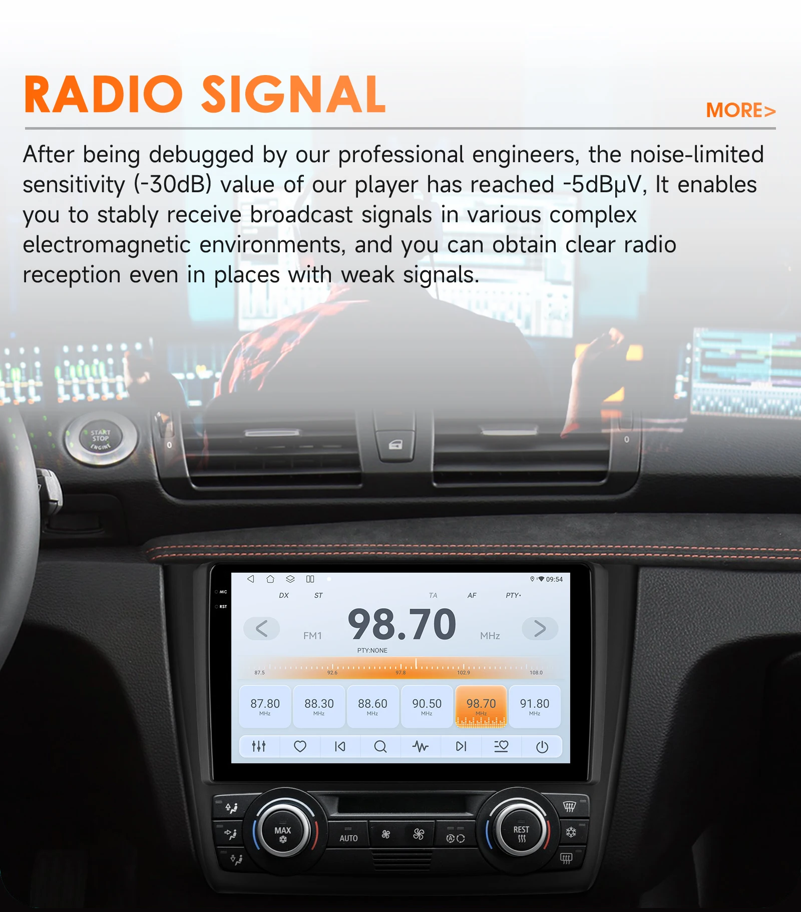 Radio multimedia Android 14 Hizpo para BMW Serie 1 E87 con CarPlay - imagen 5