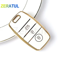 Carcasa de llave remota TPU 3 botones para Kia Sportage, Ceed y Rio