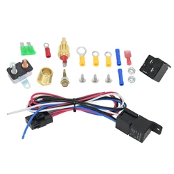 Kit de sensor térmico 175-185° y relé para ventilador de 12 V