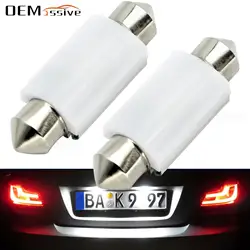 Bombillas LED xenón blanco matrícula Ford Fiesta Mk6 ST Fiat 500 MX-5