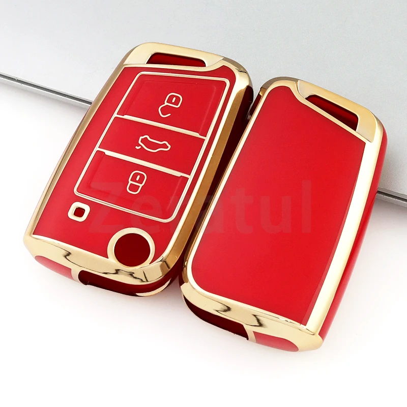 Funda TPU llave VW Golf 7 MK7 – Tiguan Octavia Seat Leon - imagen 4