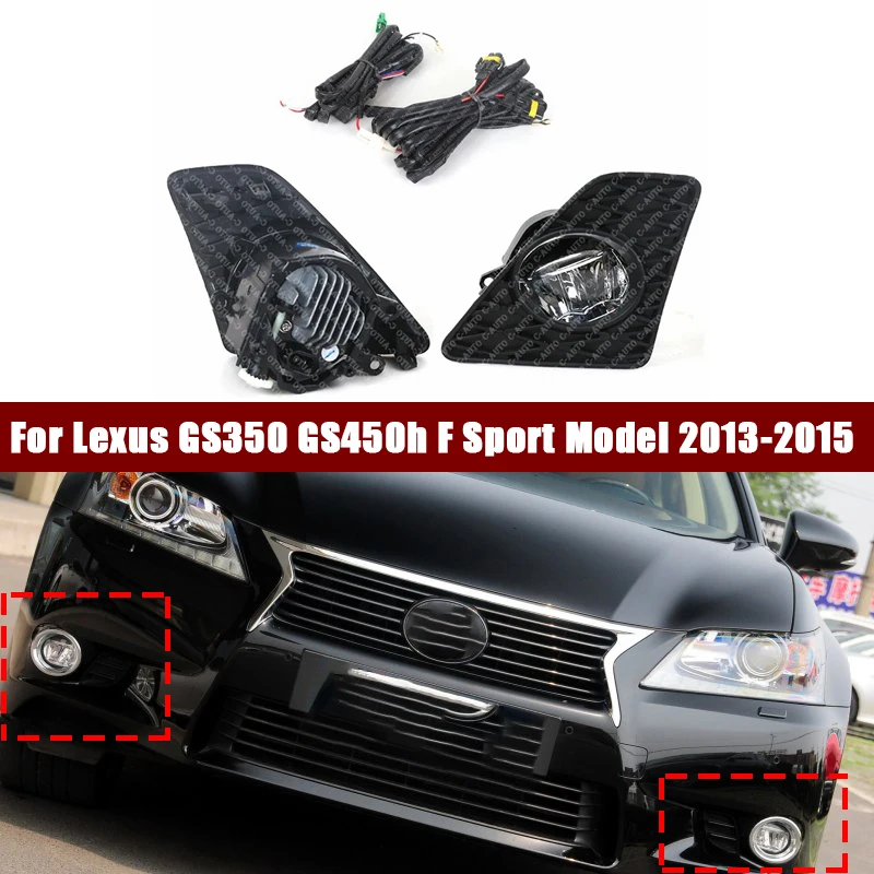 Parrilla LED luces antiniebla Lexus GS350/GS450h F Sport 2015