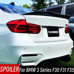 Tapa maletero carbono PSM BMW Serie 3 F30 M4 2013-2019