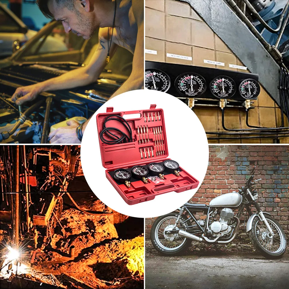 Kit sincronización carburadores universal para motocicletas y automóviles - imagen 5