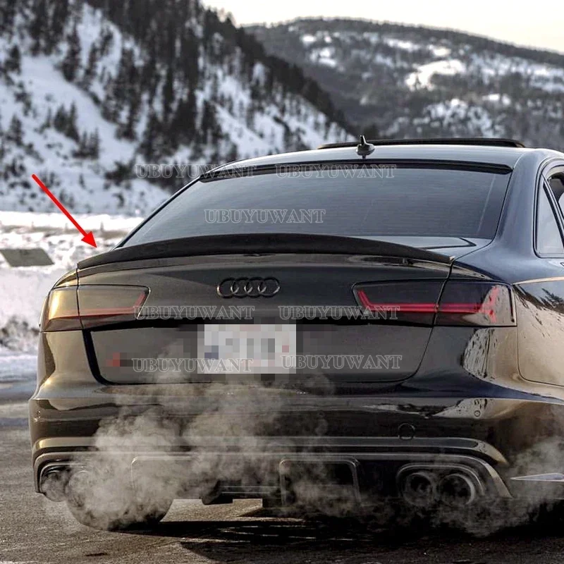 Ala maletero fibra carbono HK Audi A6 C7 (2012-2018) - imagen 2