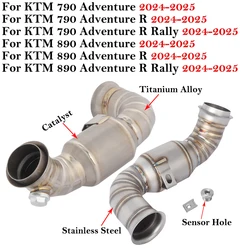 KTM Escape de titanio para Duke 790/890 Adventure R Rally 2024-2025