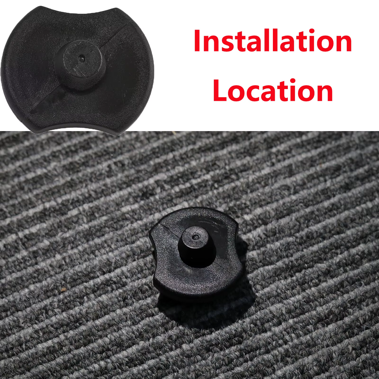 Ganchos de fijación para alfombrilla Skoda Octavia A5/A7 y Superb - imagen 4