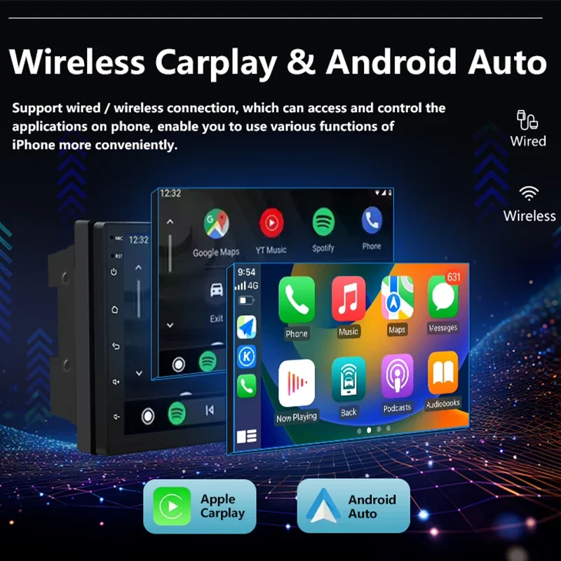 Autoradio Android N5 7″ QLED con GPS y DSP Universal - imagen 3