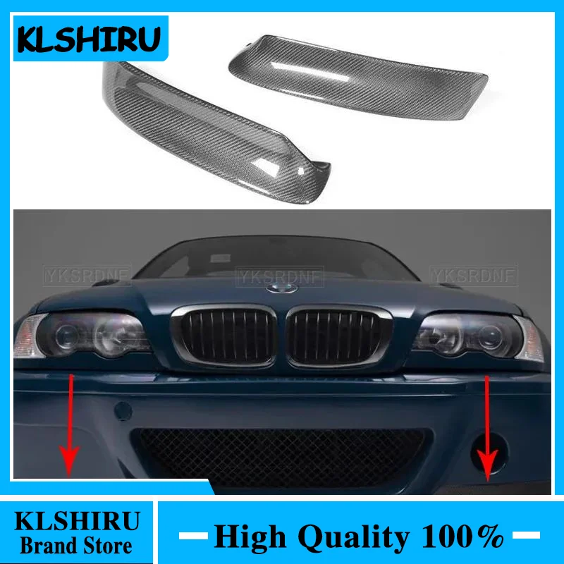 Divisor parachoques fibra carbono BMW E46 M3