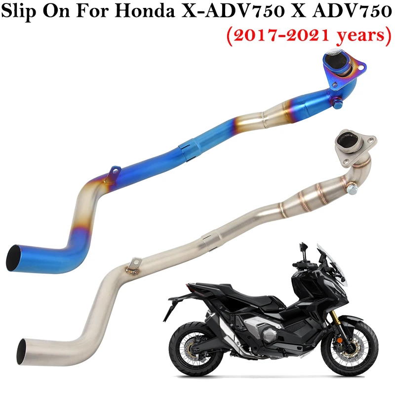 Tubo intermedio delantero de escape para Honda X-ADV 750