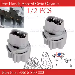 Portalámparas trasero de freno 33515-S50-003 Honda Civic y Accord