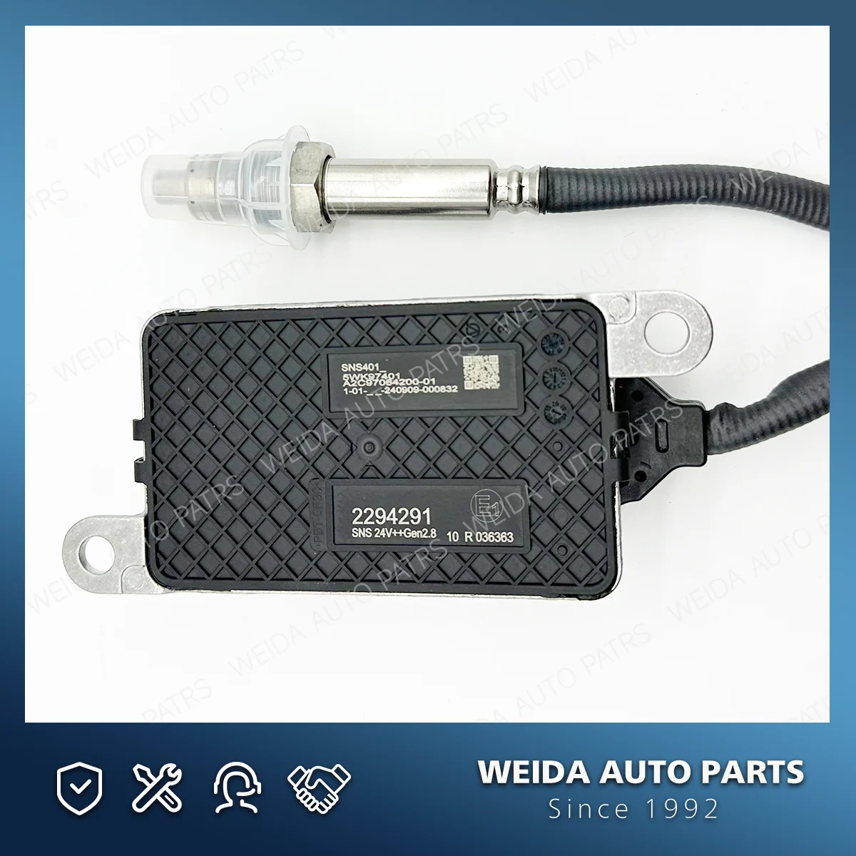 Sensor NOx NGK 2294291 5WK97401 para camión Scania 24V - imagen 2