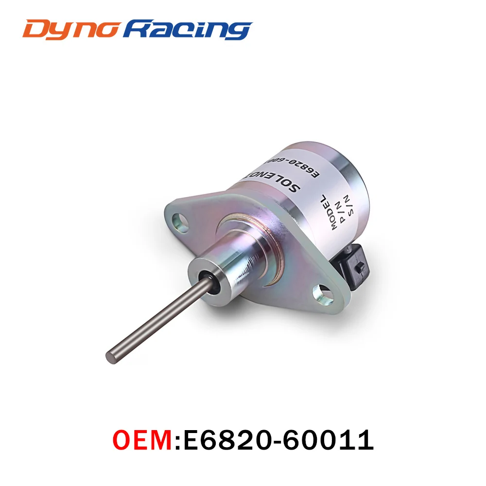 E6820-60011 Válvula solenoide parada eléctrica Kioti DK35-55 DS3510