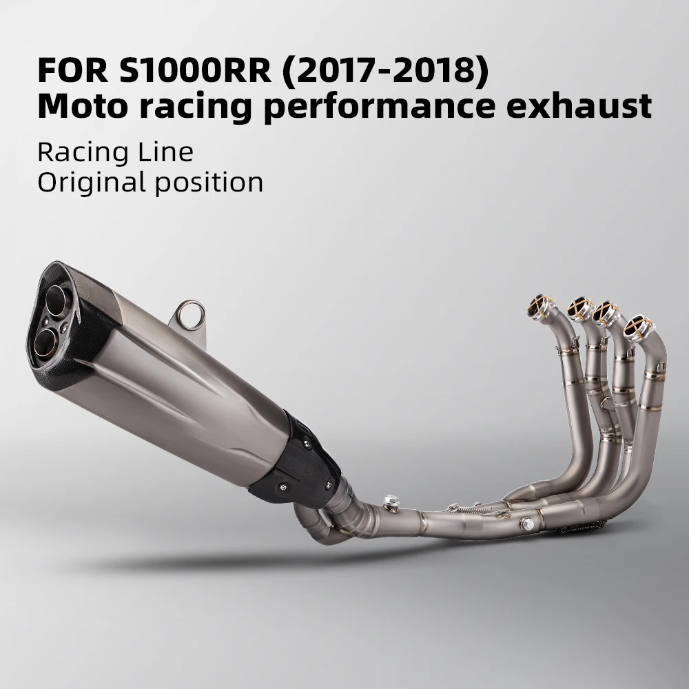 Escape completo titanio para BMW S1000RR 2017-2018 - imagen 2