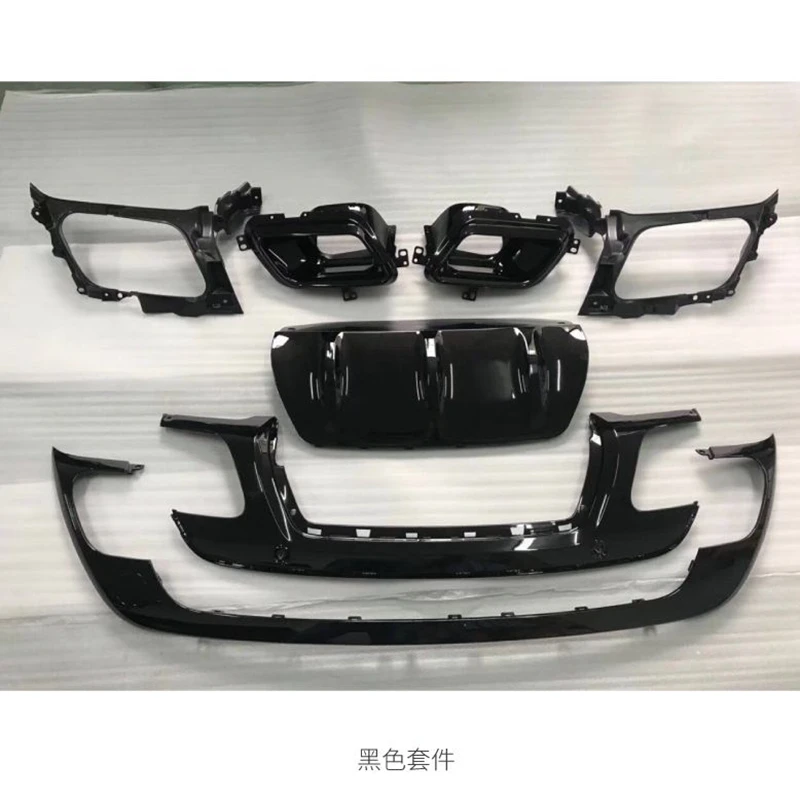 Difusor y alerón trasero ABS plateado/negro – Land Rover Velar 2017-19 - imagen 5