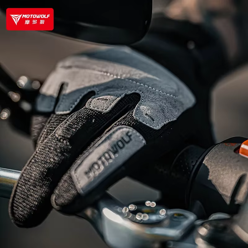 Guantes de moto retro con protección, cómodos y transpirables - imagen 4