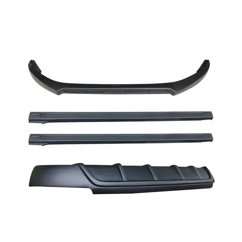 Kit carrocería VW Polo 2014-2018 labio delantero trasero y faldones ABS
