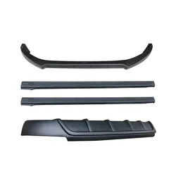 Kit carrocería VW Polo 2014-2018 labio delantero trasero y faldones ABS
