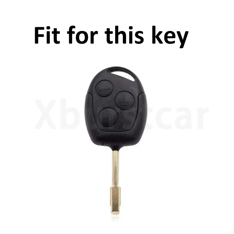 Funda de silicona para llave Ford compatible con Focus, Fiesta y Mondeo - imagen 2