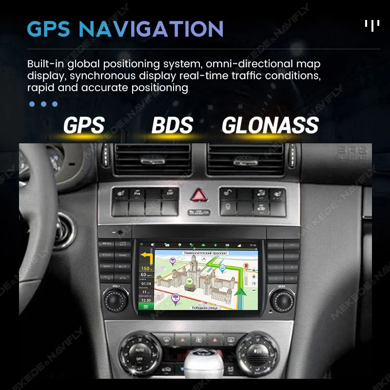 Autoradio Android MEKEDE para Mercedes CLC W203
