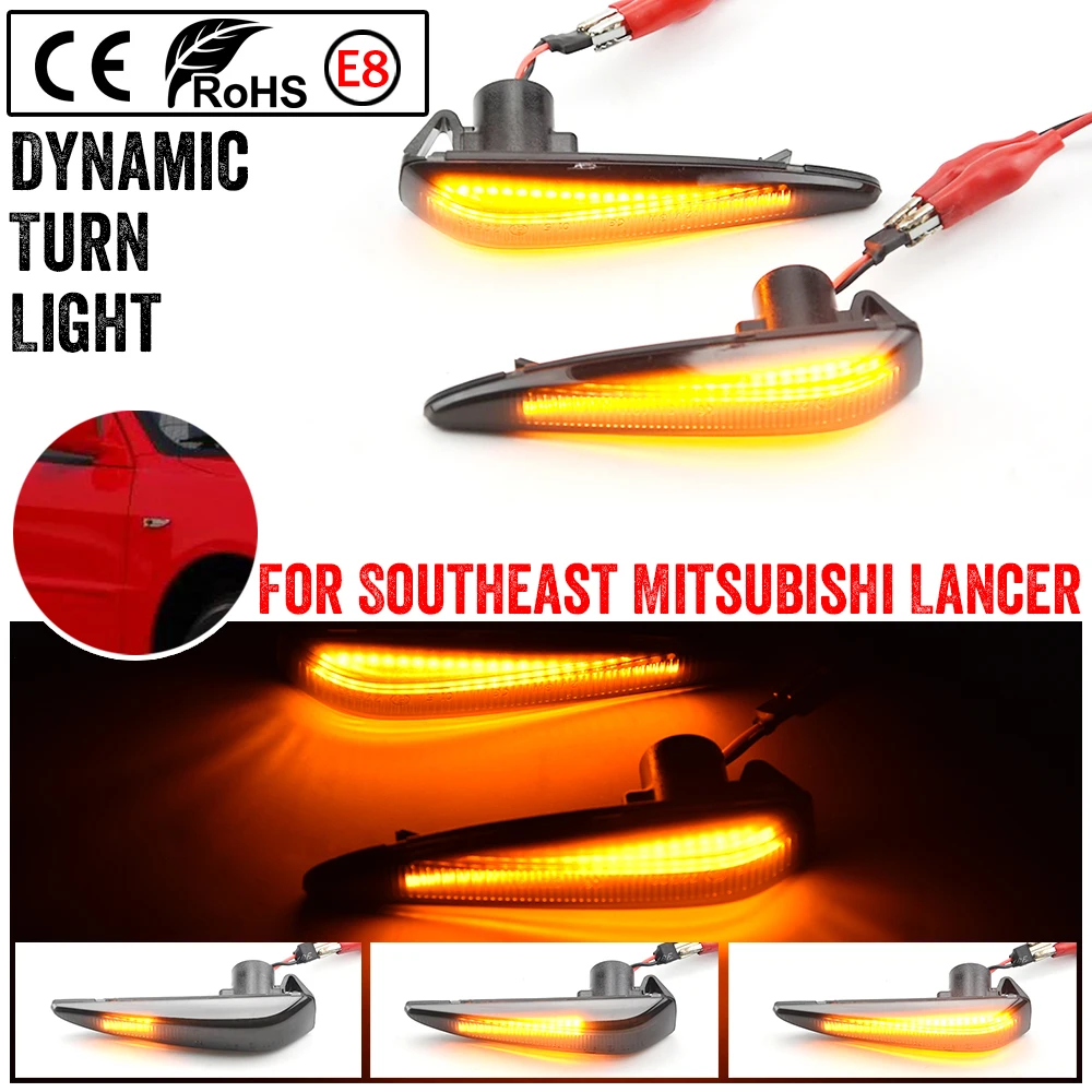LED intermitentes sin error para Mitsubishi Lancer - luces de giro laterales - imagen 3