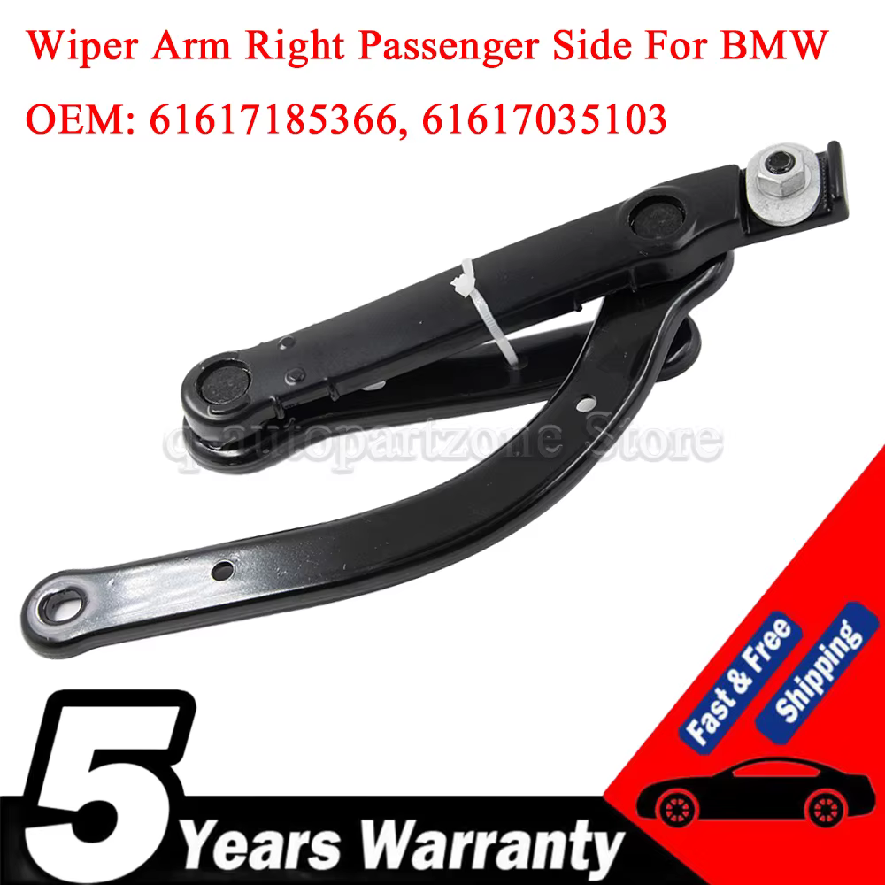 Brazo limpiaparabrisas delantero derecho BMW E60-E64 61617185366