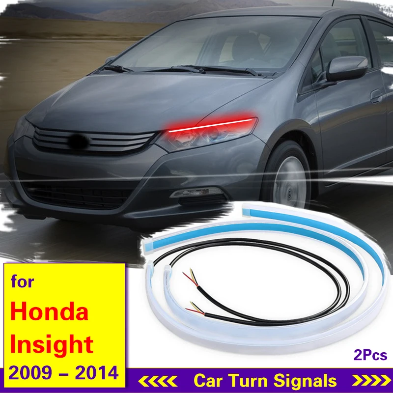 Luz de circulación diurna Honda Insight 2009-2014 tira flexible