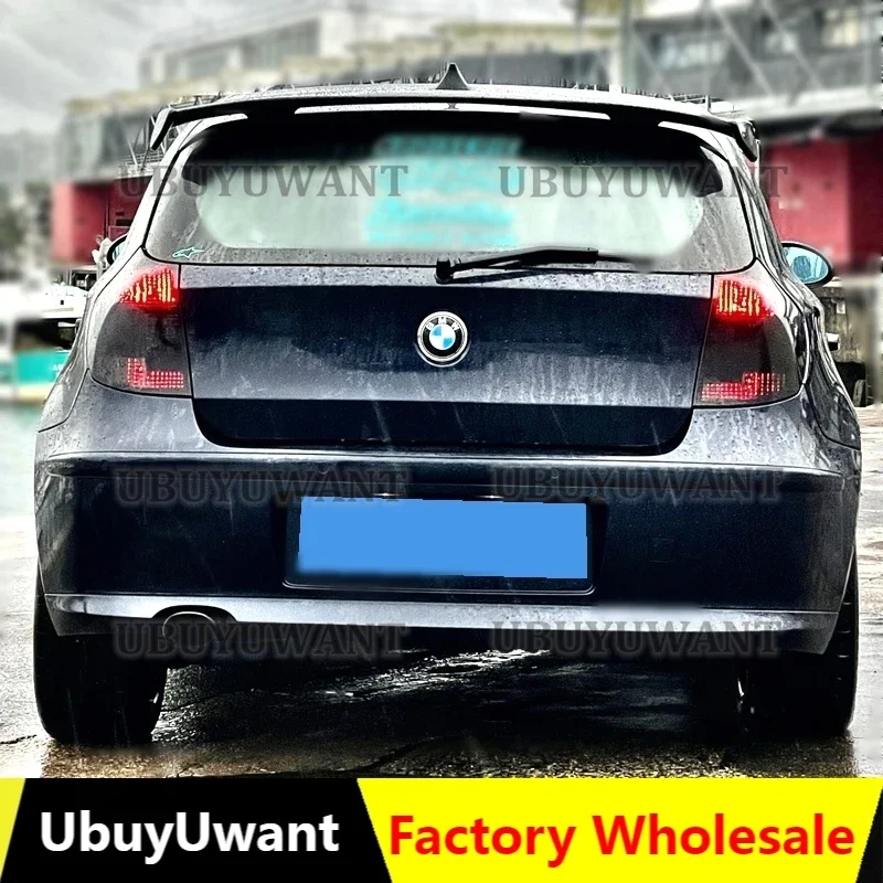 Alerón trasero de techo BMW Serie 1 E81-E88 ABS efecto carbono