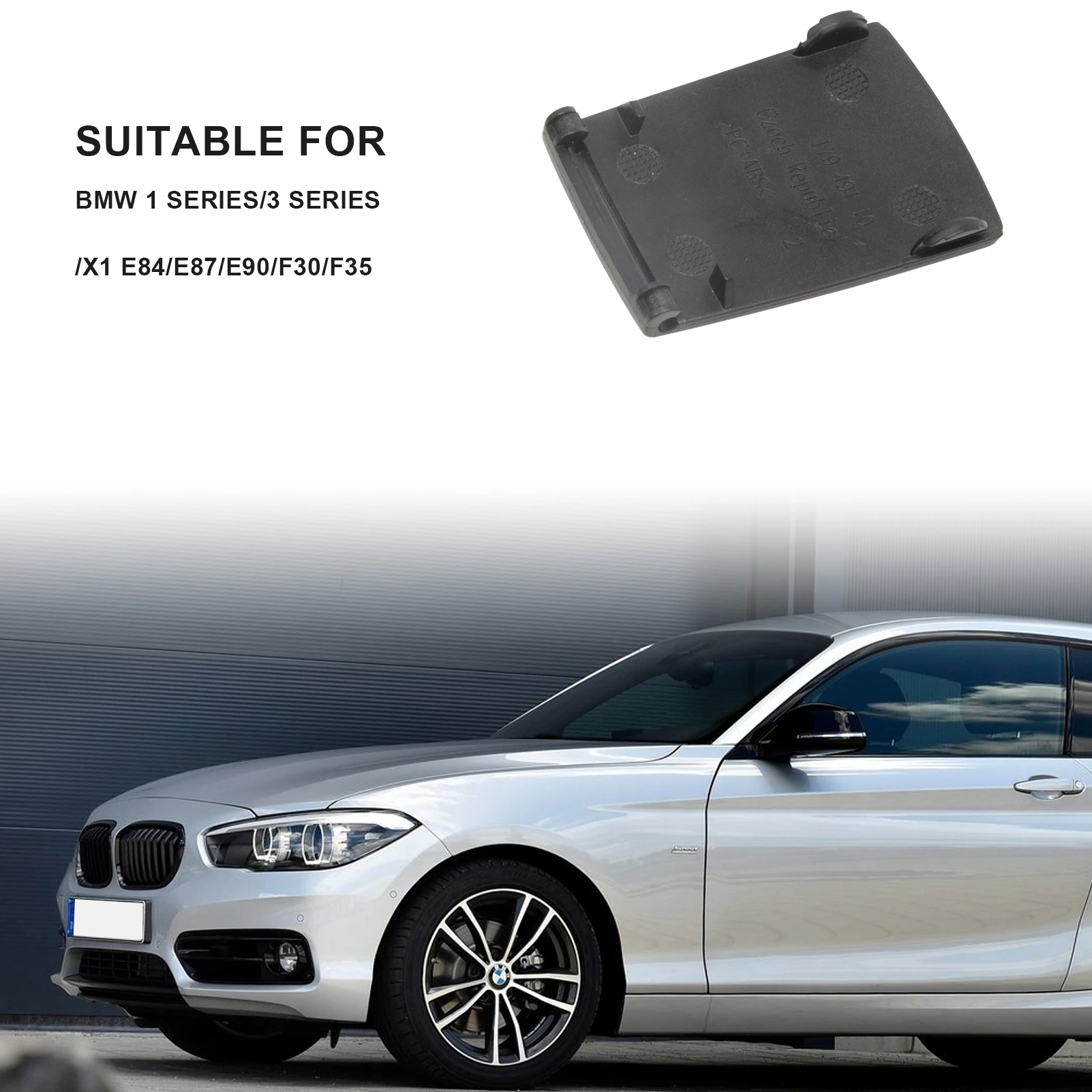 BMW 52207319686 Tapa anclaje ISOFIX asiento trasero X1 E84 - imagen 3