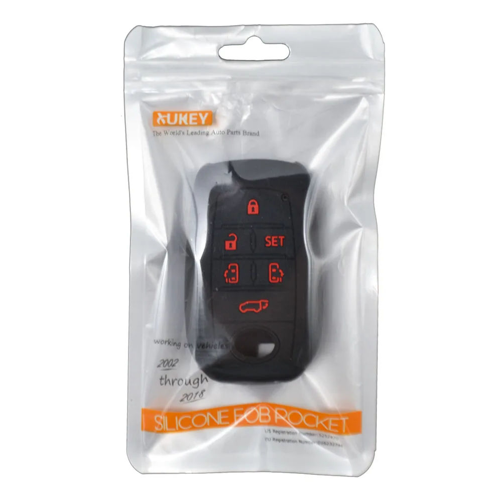 Funda de silicona llave Toyota Vellfire Alphard 30 Series 6 botones - imagen 4