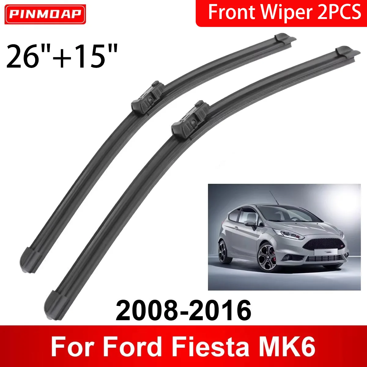 Escobillas limpiaparabrisas para Ford Fiesta MK6 (2008-2016)
