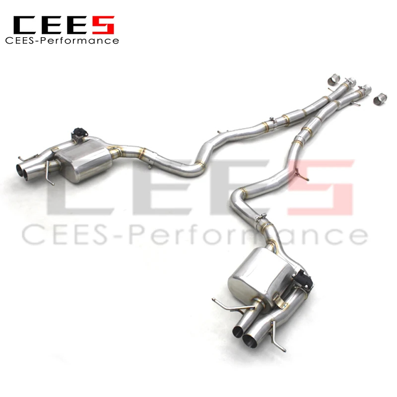 Escape Catback Inox CEES Mercedes S560 W222 4.0 Biturbo 2018 - imagen 3