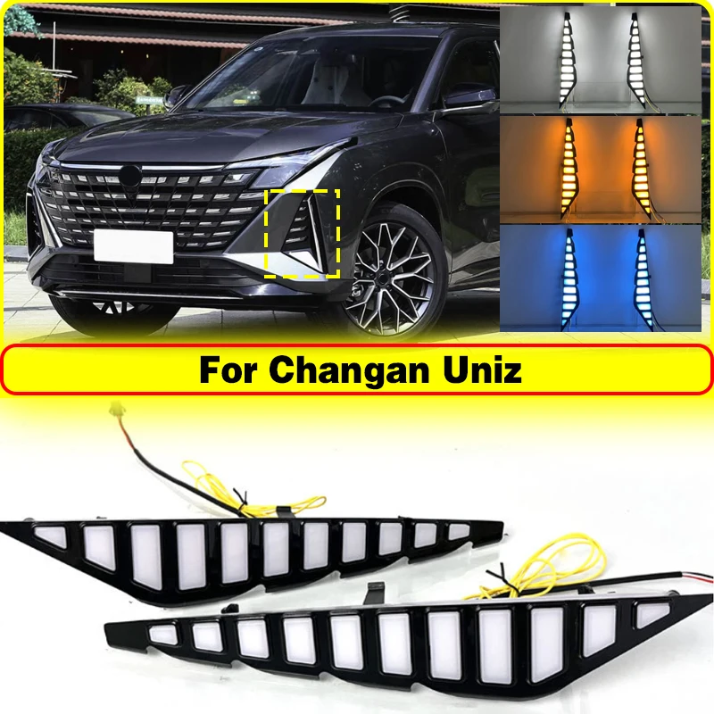 Luz diurna LED Changan UNI-Z para parachoques delantero