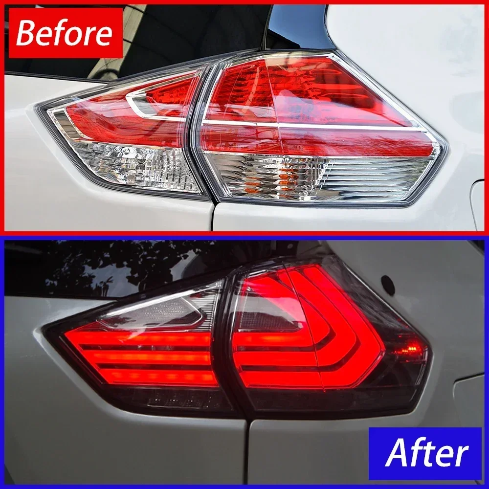 Pilotos traseros LED dinámicos Nissan X-Trail 2014-2019 - imagen 2