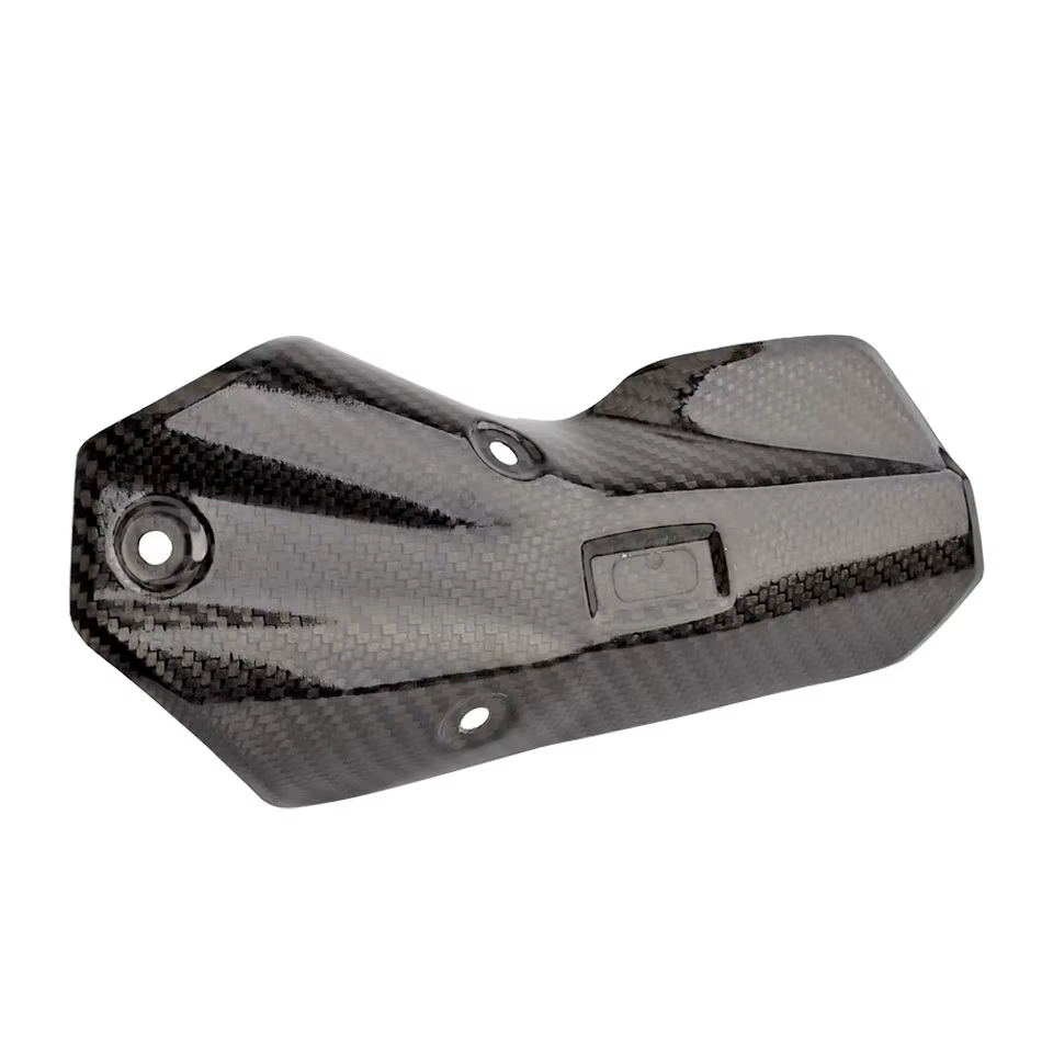 18518406926 protector térmico carbono BMW R1250GS silenciador - imagen 3
