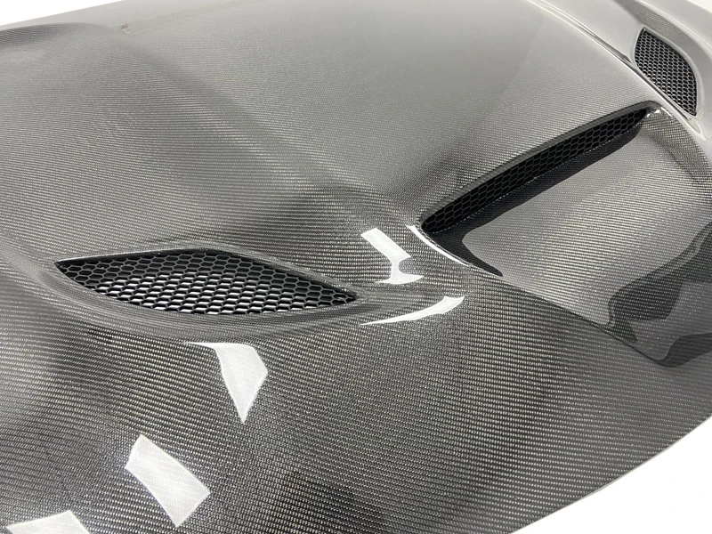 Capó fibra carbono ventilado Dodge Charger SRT Hellcat 2015-2021 - imagen 5