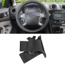Funda de volante de cuero perforado para Ford Mondeo, Galaxy y S-Max