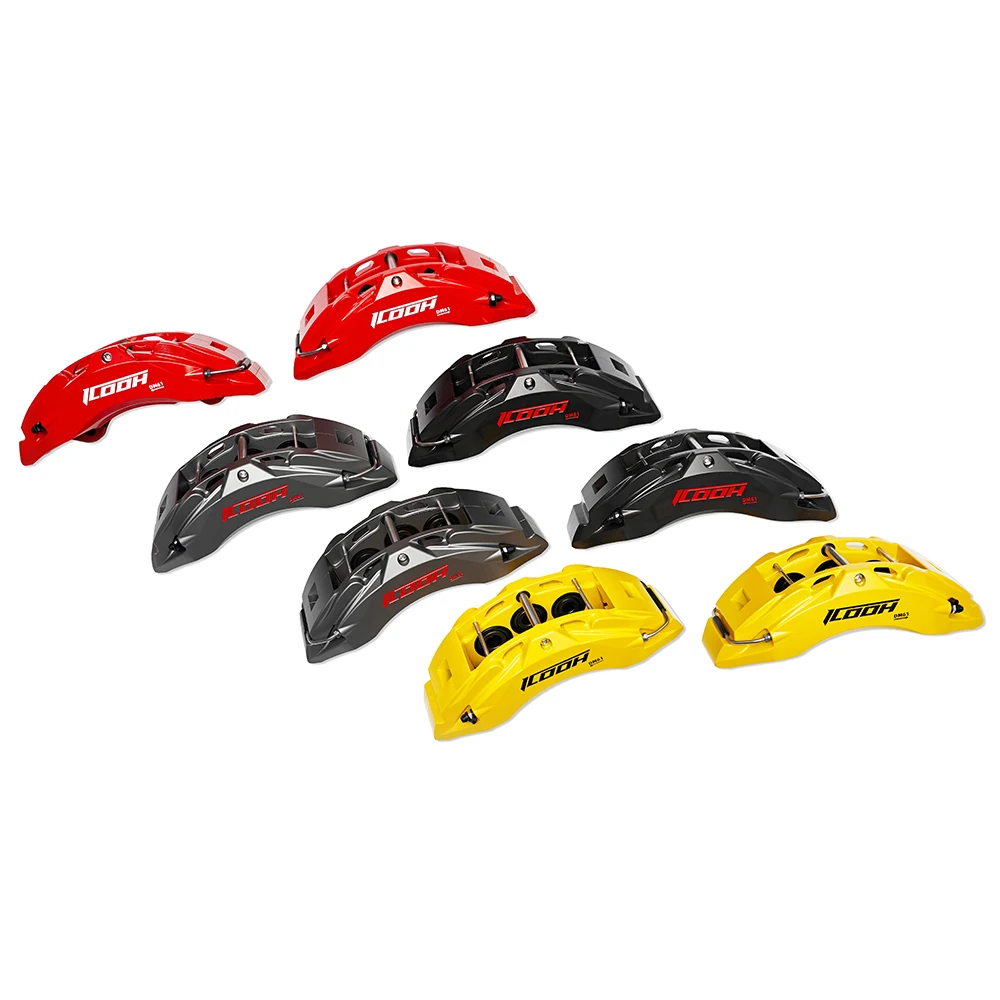 Kit pinza de freno ICOOH DM6 6 pistones alto carbono - delantera - imagen 5